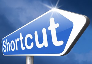 shortcut short route cut distance fast easy way bypass