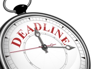 Deadline Concept Clock